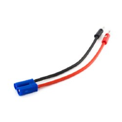 EC5 Device Charge Lead with 6 Wire & Jacks, 12Awg