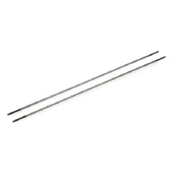 Stainless Flybar, Aluminum Head: BCP/+/P