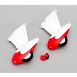 Landing Gear and Tail Wheel Set: UMX Gee Bee R2