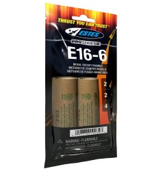 Estes Rockets E16-6 29 mm (2 ea)