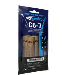 Estes Rockets C6-7 engines (3) (1615)