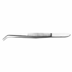 SS Tweezer,6" Curved