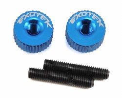 Exotek M3 Twist Nut (Medium Blue)