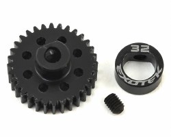 Exotek Flite 48P POM Pinion Gear w/Alloy Collar (3.17mm Bore) (32T)