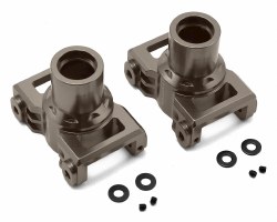 Exotek Losi LST 3XL Aluminum Rear Hubs (Gun Metal) (2)