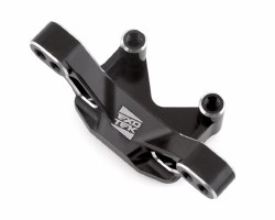 Exotek TLR 22S Drag HD Aluminum Front Camber Block (Silver/Black)