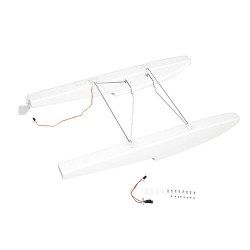 Float Set: PA-18 Super Cub 1700mm w/Steering Servo-