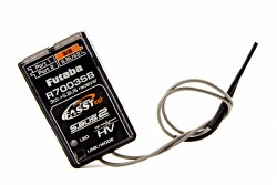 Futaba R7003SB BiDirectional 2.4Ghz FASSTest 3-Channel High Voltage Receiver