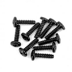 Futaba M2.6x10 Servo Horn Screw (10)