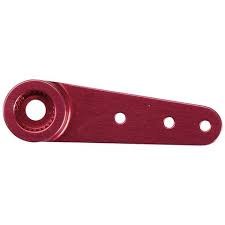 Futaba Aluminum 1" Single Servo Horn (Red)