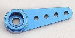 Futaba Aluminum 20mm Single Servo Horn (Blue)