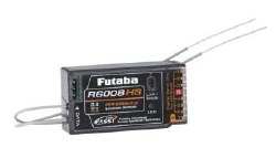 R6008HS 2.4GHz FASST Hi-Speed (1-6) Rx 8Ch
