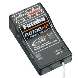 R6106HF 2.4GHz FASST 6-Channel Micro Receiver for Short Range Flight