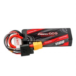 Gens Ace G-Tech 1100mAh 3S 11.1V 60C HardCase Lipo w/ XT60 Plug