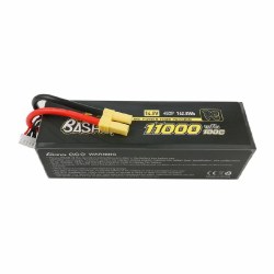 Bashing 11000mAh 4S2P 14.8V 100C LiPo EC5 Plug 178x51x51mm