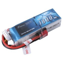 1800mAh 3S1P 11.1V 45C LiPo Deans Plug Soft Case 90x30x26mm