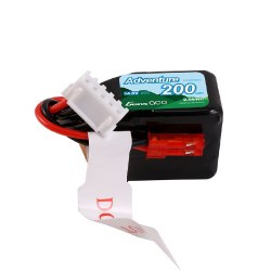 Gens Ace 200mAh 4S 14.8V 30C Lipo Battery Pack with JST Plug