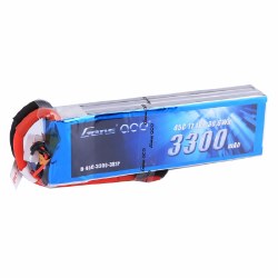 3300mAh 3S1P 11.1V 45C LiPo Deans Plug Soft Case 136x42x23mm