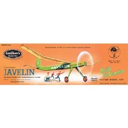 Javelin Rubber Powered Model Kit