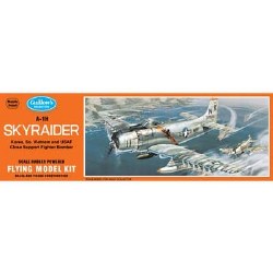 1/35 A-1H Skyraider Rubber Powered Model Kit