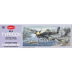 1/28 MK 1B Typhoon Rubber Powered Model Kit