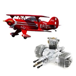 Hangar 9 Pitts S-2B 50-60cc w/ DLE60cc Twin Engine