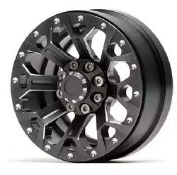 1.9" Aluminum Beadlock Wheels  - Y Style (4) (Titanium)