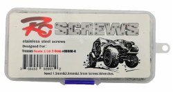 Traxxas 1/16 E-Revo Stainless Steel Screw Set With Box (71054) Total 380 Pieces