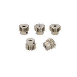 Hobby Details 48P Aluminum 7075 Hard Coated Pinion Gear - Ti Gold for 3mm Shaft with M3 set screw (1
