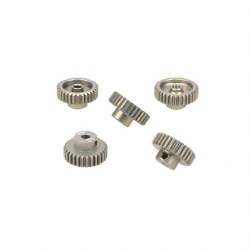 Hobby Details 48P Aluminum 7075 Hard Coated Pinion Gear - Ti Gold for 3mm Shaft with M3 set screw (3