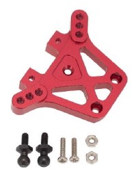Traxxas 1/18 Teton Aluminum Rear Shock Tower - Red - Replaces TRA7637