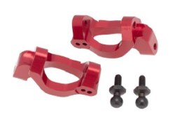 Traxxas 1/18 Teton Aluminum Front C-Hub - Red - Partially Replaces TRA7532