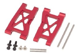 Traxxas 1/18 Teton Aluminum Front/Rear Suspension Arm (2) - Red - Replaces TRA7630
