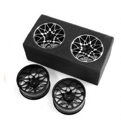 Hobby Details 2.0" On Road Aluminium Alloy Drifting Wheels - Black (4)
