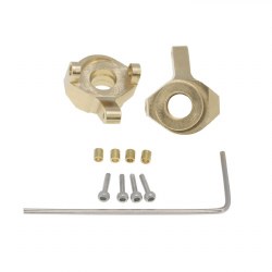Axial SCX24 Brass Steering Knuckle (2) Weight: 16.0g total