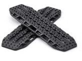 Plastic Recovery Ramps for 1/24 Cars 67.5x21x2.5mm (2)(Black)