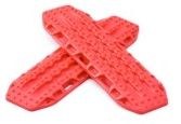 Plastic Recovery Ramps for 1/24 Cars 67.5x21x2.5mm (2)(Red)