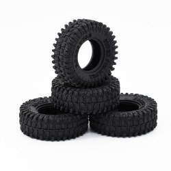 1.0" Style B Tires with Foams (4) 2.05" OD, 0.75" width