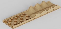 Hobby Details 1/24 and 1/18 Crawler Track - Climbing Board Y