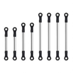 Hobby Details 1/18 TRX-4M  Stainless Steel Straight Rods (8)