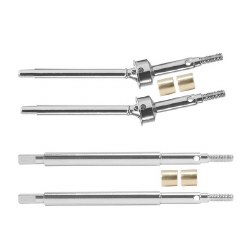Hobby Details 1/18 TRX-4M  Stainless Steel Front & Rear CVD (4)