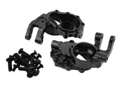 Traxxas TRX-4 Aluminum Portal Drive Housing, Inner, Front (Left & Right) - Black - Replaces TRA8252