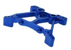 Traxxas 1/10 4x4 Slash Aluminum Rear Shock Tower - Blue (1) - Replaces TRA6838