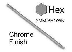 0.50" replacement tip CHROME
HHP005tipC