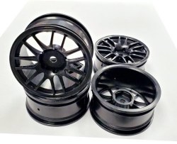 Drift/Touring wheels. 3mm (approx.) offset.
Black
4pcs
