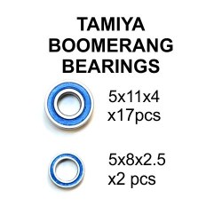 Tamiya TT02 Bearing Set
*Chassis: 58053