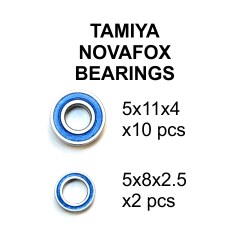 Tamiya NOVAFOX Bearing Set