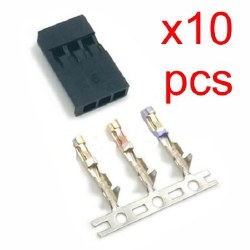 Male Servo Ends (10 pcs)