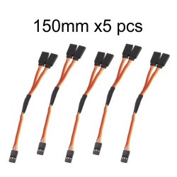 150mm Servo Splitter/Y Harness x5pcs