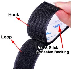 Peel & Stick Velcro (Sold Per Foot)